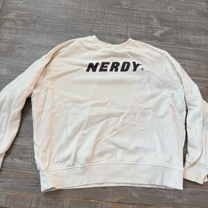 NERDY Logo Crewneck Sweatshirt Sweater Unisex